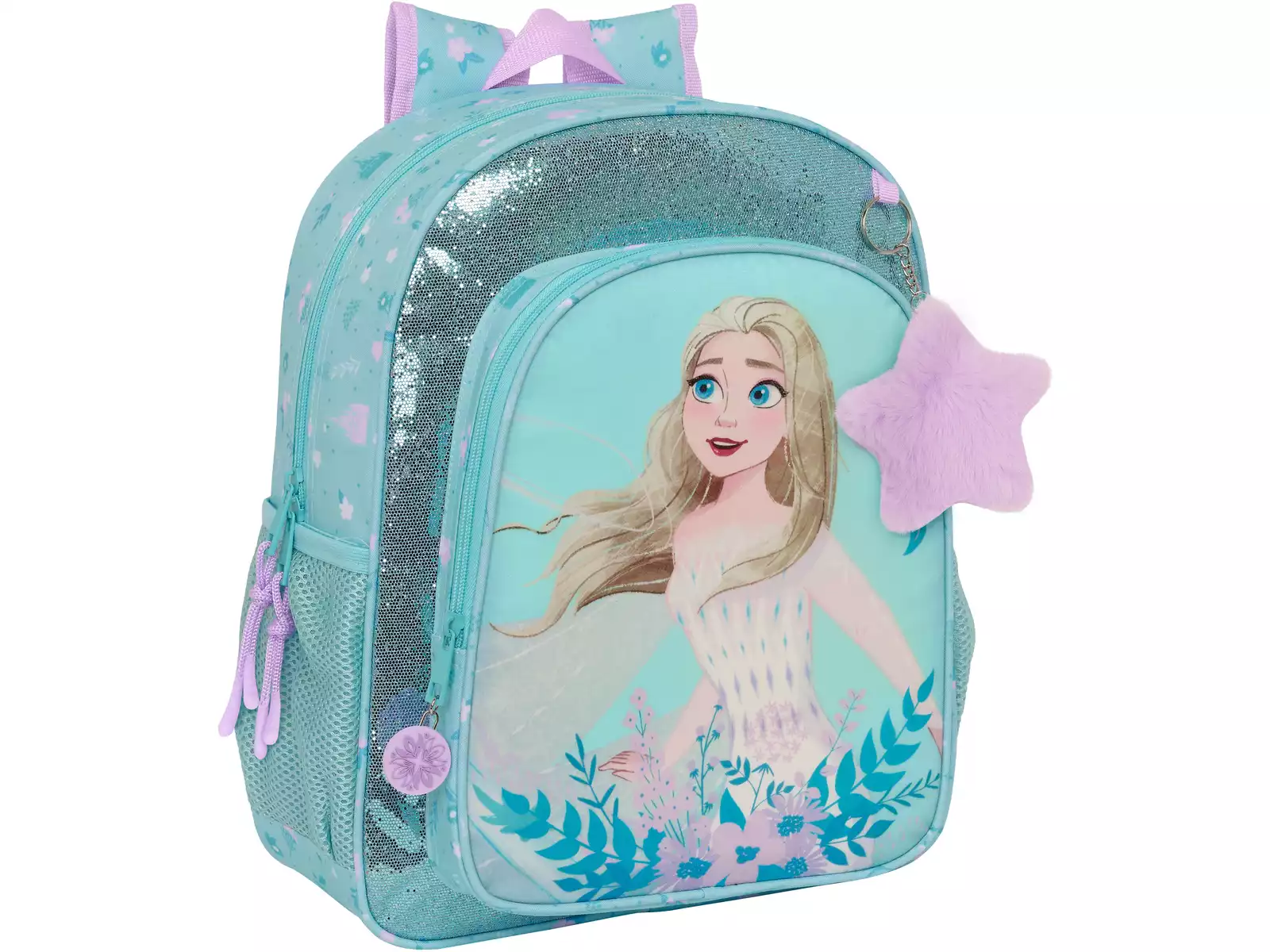 Mochila escolar júnior Frozen II Hello Spring