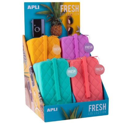 Estojo silicone Apli Soft Fresh